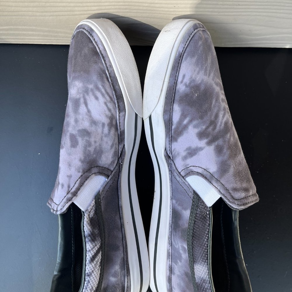 Nike Men's Court Legacy Print Tie-Dye Grey Fog Shoes Sneakers Size 10 - Picture 9 of 13
